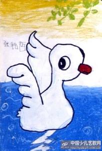 可爱卡通小白鹅头像