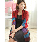 民族风情开车披肩