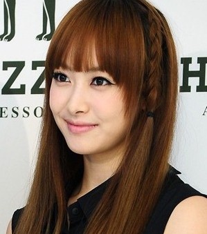 韩国女明星郑秀晶大图头像