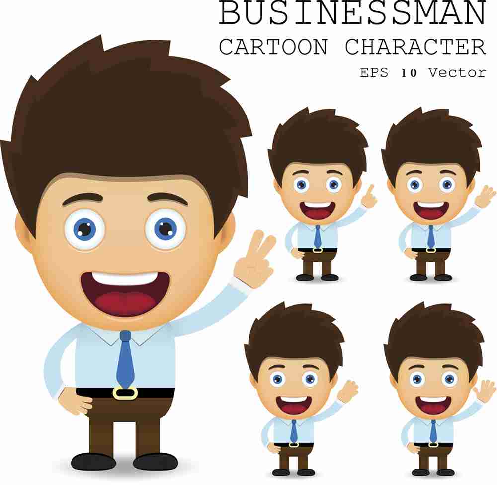 可爱卡通人物表情