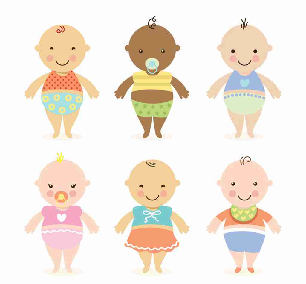 卡通可爱婴儿图片