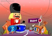 可爱卡通插画高清图片