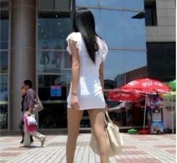 司机看美女致车追尾