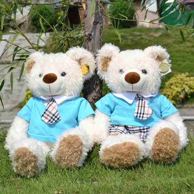 婚庆泰迪熊公仔婚车熊