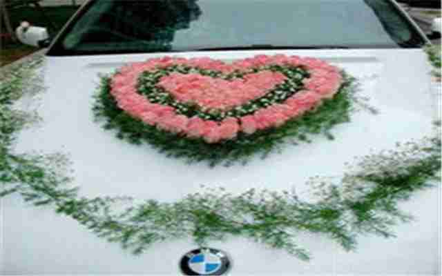 婚车鲜花闵行婚车鲜花鲁汇婚车鲜花上海三林花店奥迪