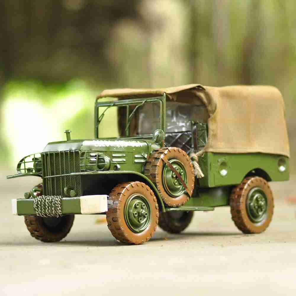 摆件铁质老爷车模型