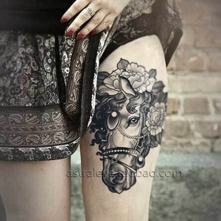 专题贴自己喜欢女明星的纹身美丽说