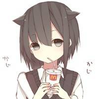 卡通小女生头像