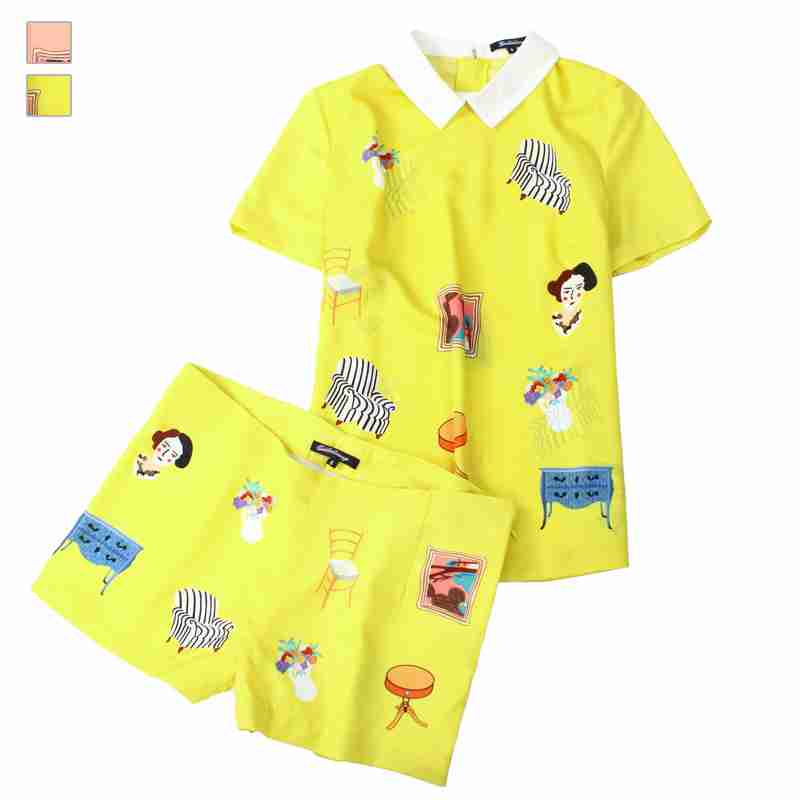 清新甜美气质卡通印花特价