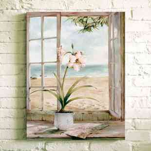 手绘油画客厅装饰画无框画酒店餐厅现代时尚简约