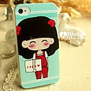 小希与阿树卡通彩绘