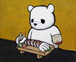 绝望自残卡通熊非主流