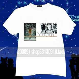 何洁明星照片t恤