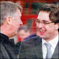 弗格森和儿子足球经纪人