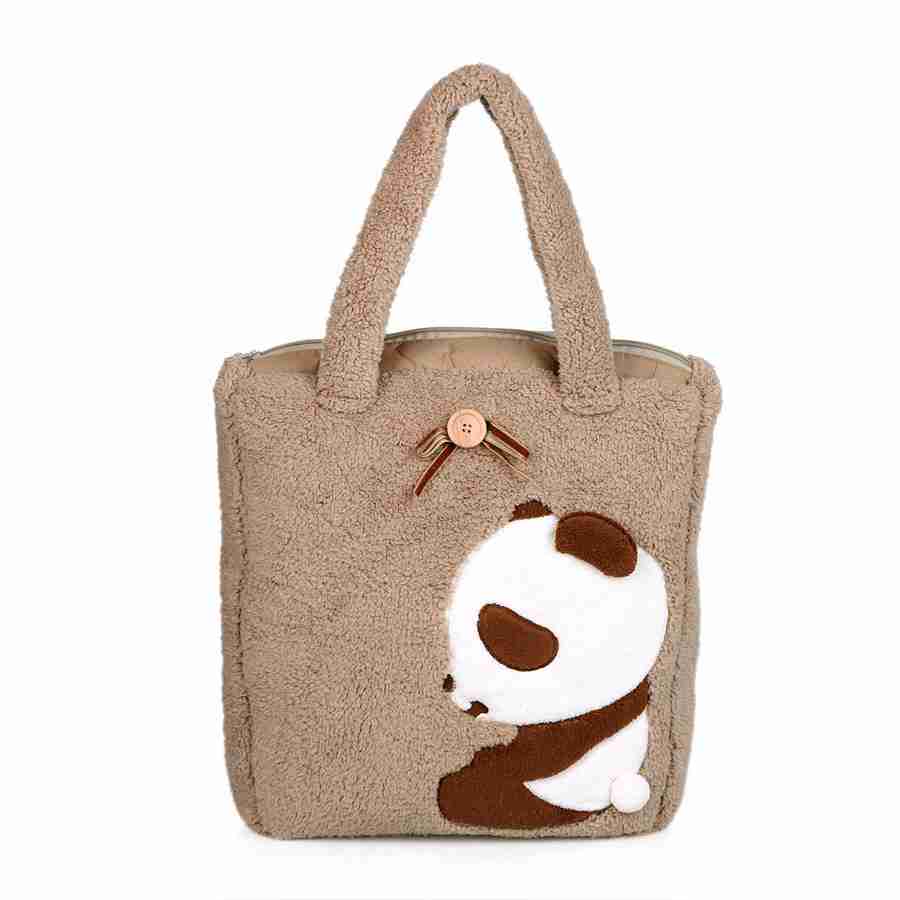 卡通熊猫兔子毛绒