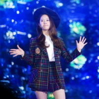 韩国人气歌手郑秀晶高清头像