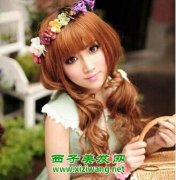 女士圆脸短发发型图片