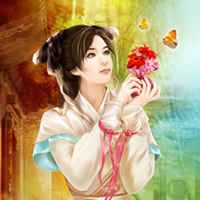 好看的短发女生头金秀贤卡通头像