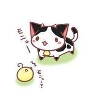 卡通情侣头像猫咪