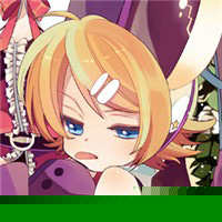 紫色卡通情侣头像