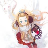 卡通三人情侣头像