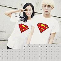 卡通超人情侣头像