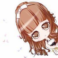 头像卡通女生呆萌