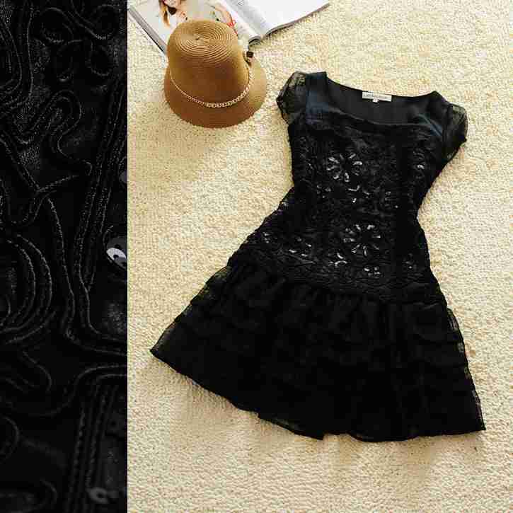 气质甜美优雅蕾丝花边