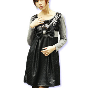 气质优雅挂脖连衣裙