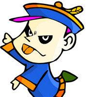 卡通可爱僵尸头像