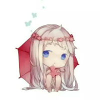 萌萌哒动画女生微信头像