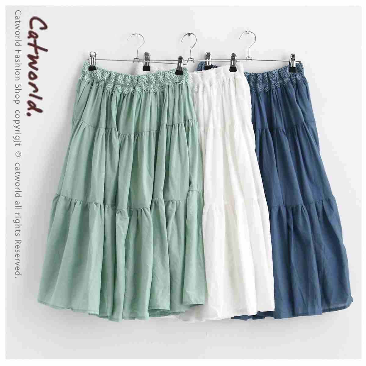 浪漫布蕾丝优雅长裙*现货