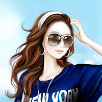 生卡通头像{ps清新气质