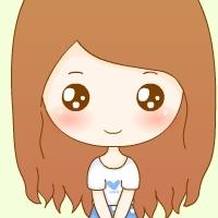 长发小女生羞羞羞微信卡通可爱头像