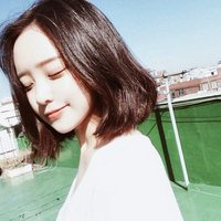 小清新气质短发女生头像头像宝