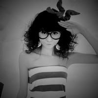 漫画头像黑白欧美头像