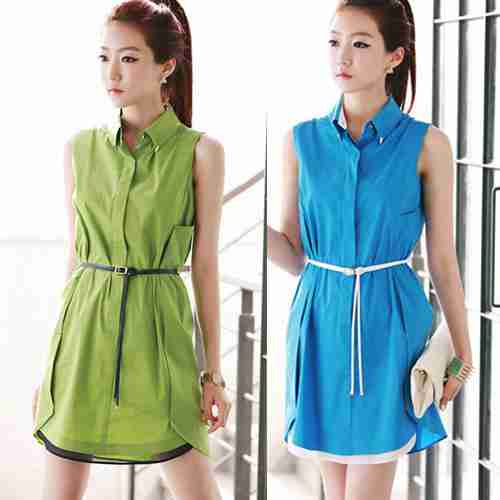 ol金属装饰雪纺镶边气质