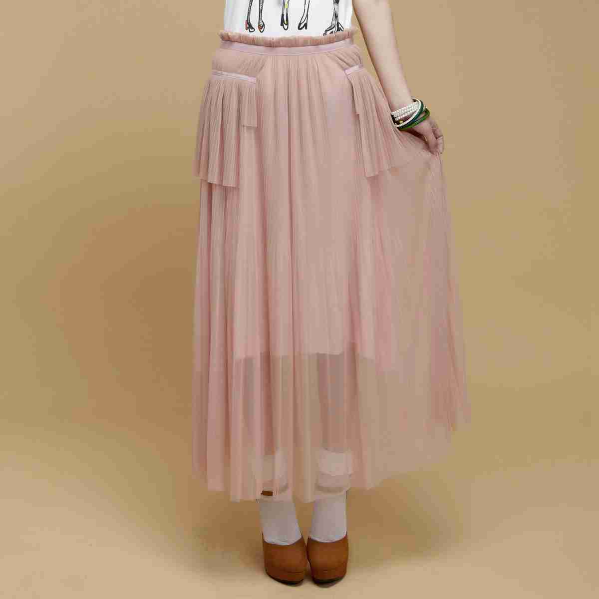 半身长裙小清新