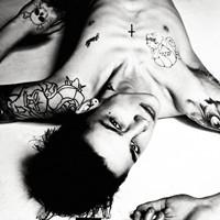 很有欧美范的黑白头像