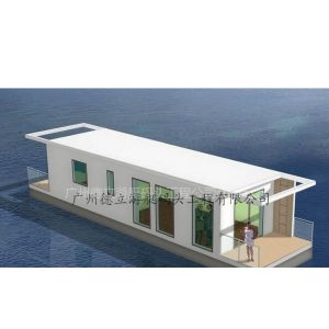 欧美风格的水上房子