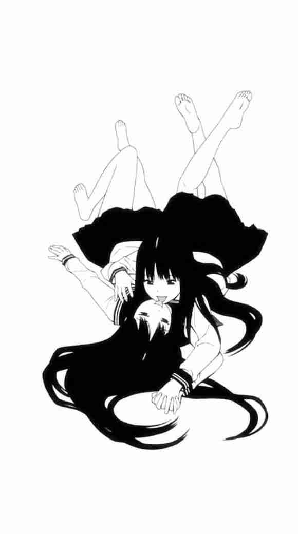 黑白动漫二次元