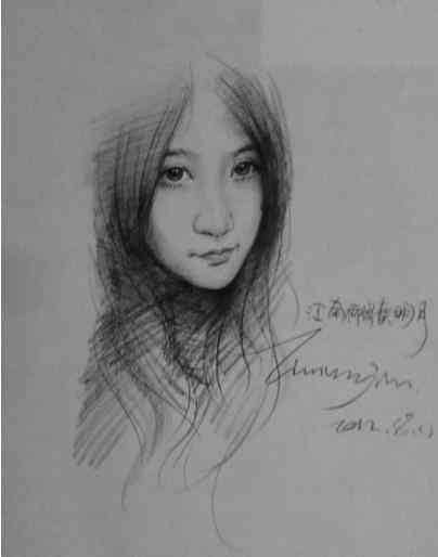 求黑白手绘的头像纯黑白的喔