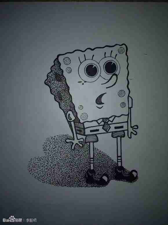 现代黑白装饰画_手绘吧