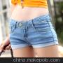 简单百搭牛仔短裤