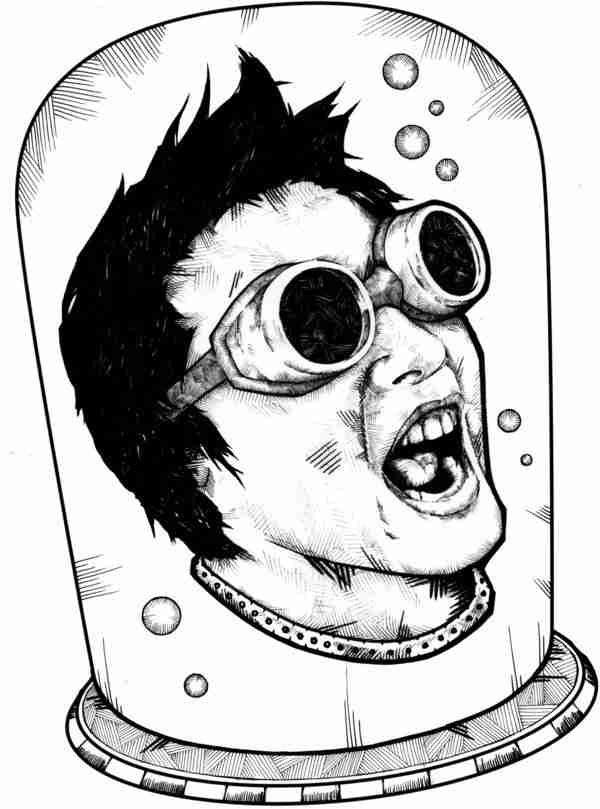 让人惊叹的黑白手绘作品–