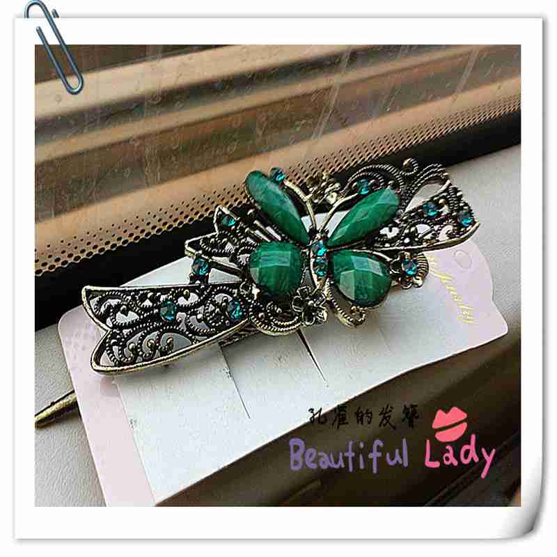 时尚古典气质镶嵌宝石大