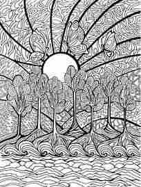 黑白手绘画视频