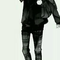 黑白背影情侣头像带字