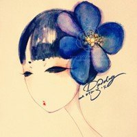 额额_动漫卡通_手绘