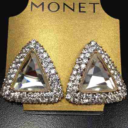 欧美韩国饰品外贸原单锆石全满水钻民族气质超大耳环